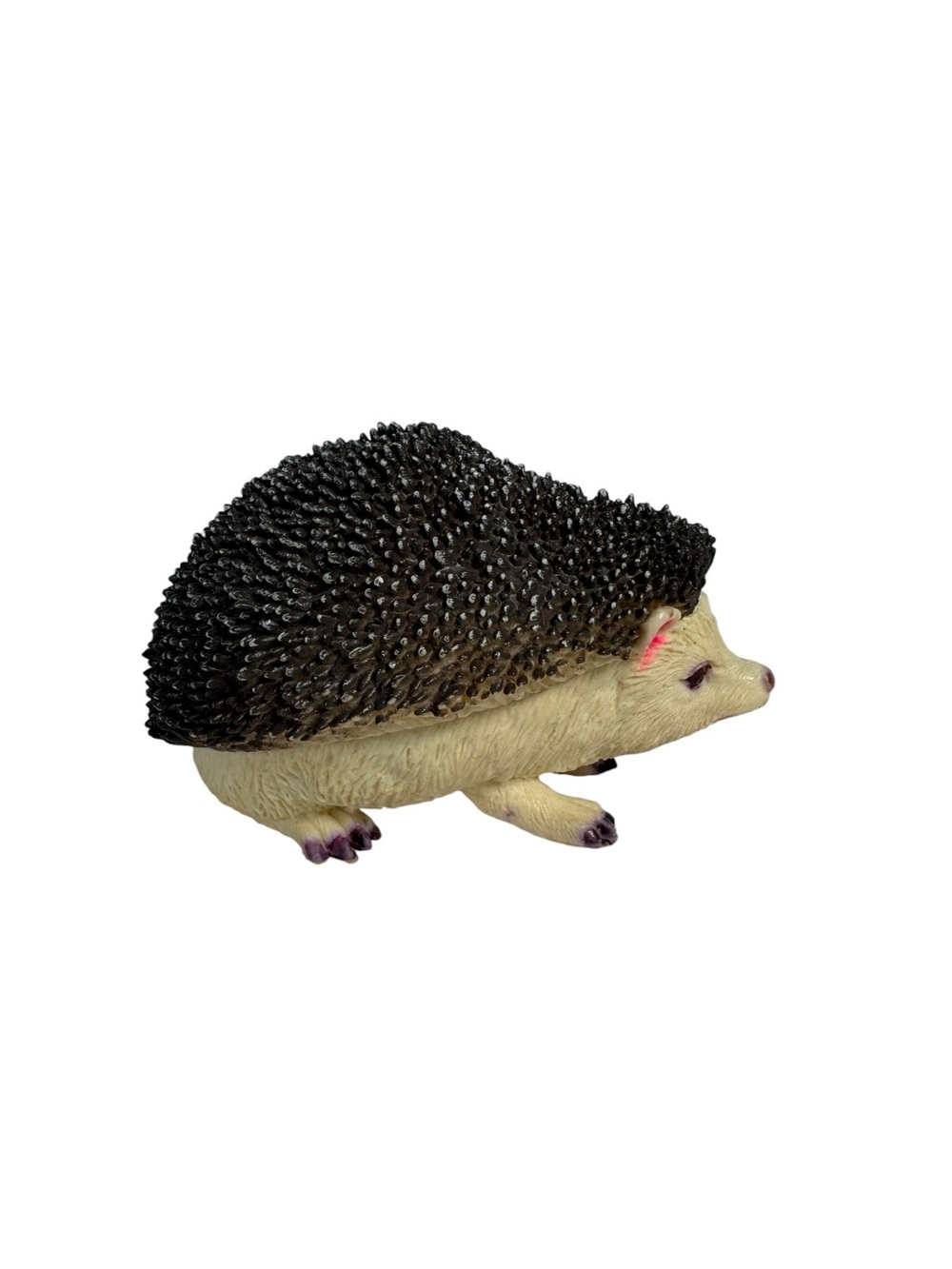 Vintage Hedgehog PVC Figure Toy Animal Figurine Collectible
